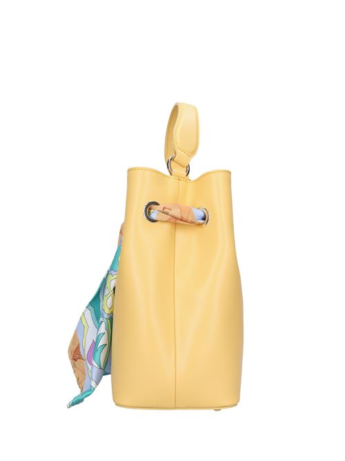 Borsa in pelle e tessuto ALVIERO MARTINI 1a CLASSE | LA04 9836GIALLO